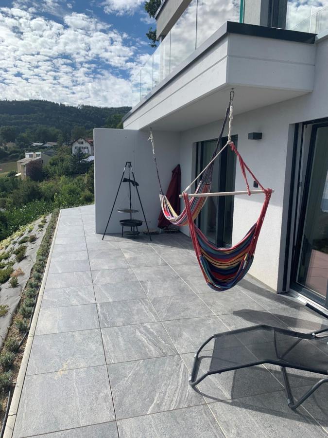 Appartement Moderne Avec Vue Panoramique A Jongny Proche De Montreux Dış mekan fotoğraf