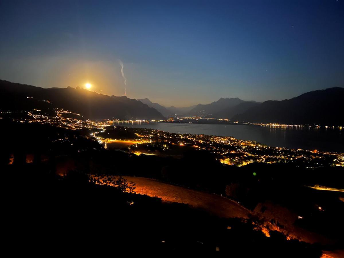 Appartement Moderne Avec Vue Panoramique A Jongny Proche De Montreux Dış mekan fotoğraf