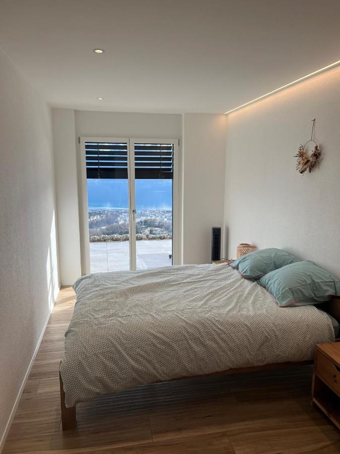 Appartement Moderne Avec Vue Panoramique A Jongny Proche De Montreux Dış mekan fotoğraf